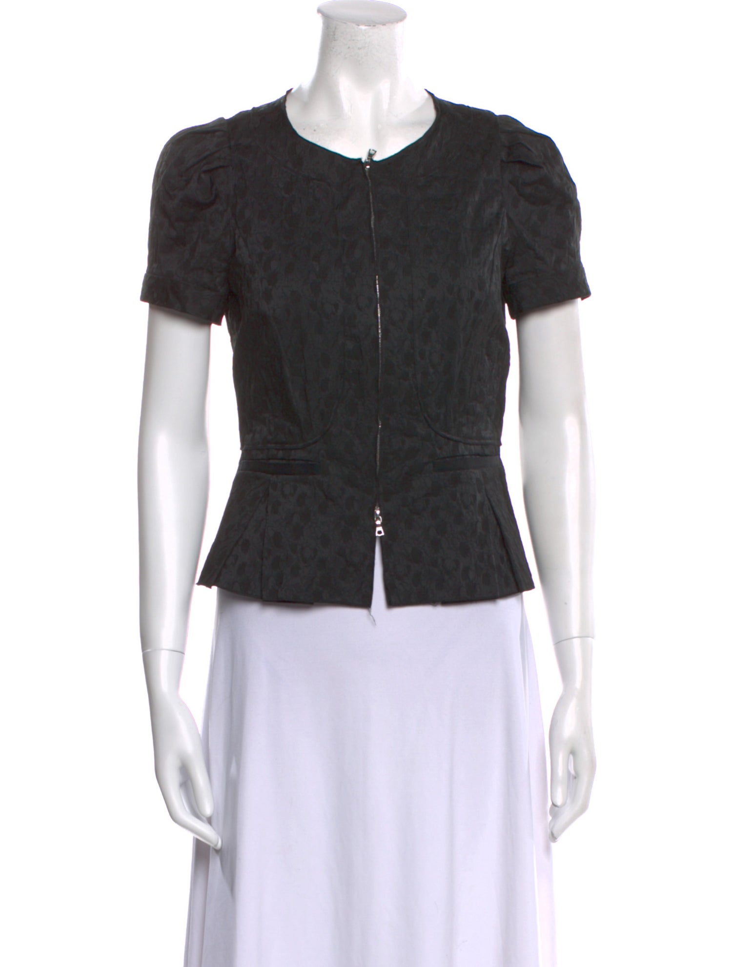 Nina Ricci Crew Neck Short Sleeve Top