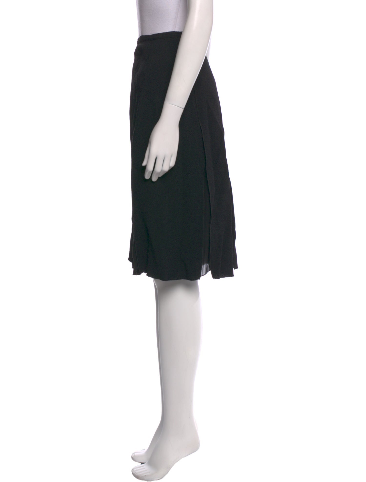 Nina Ricci Lace Trim Embellishment Knee-Length Skirt