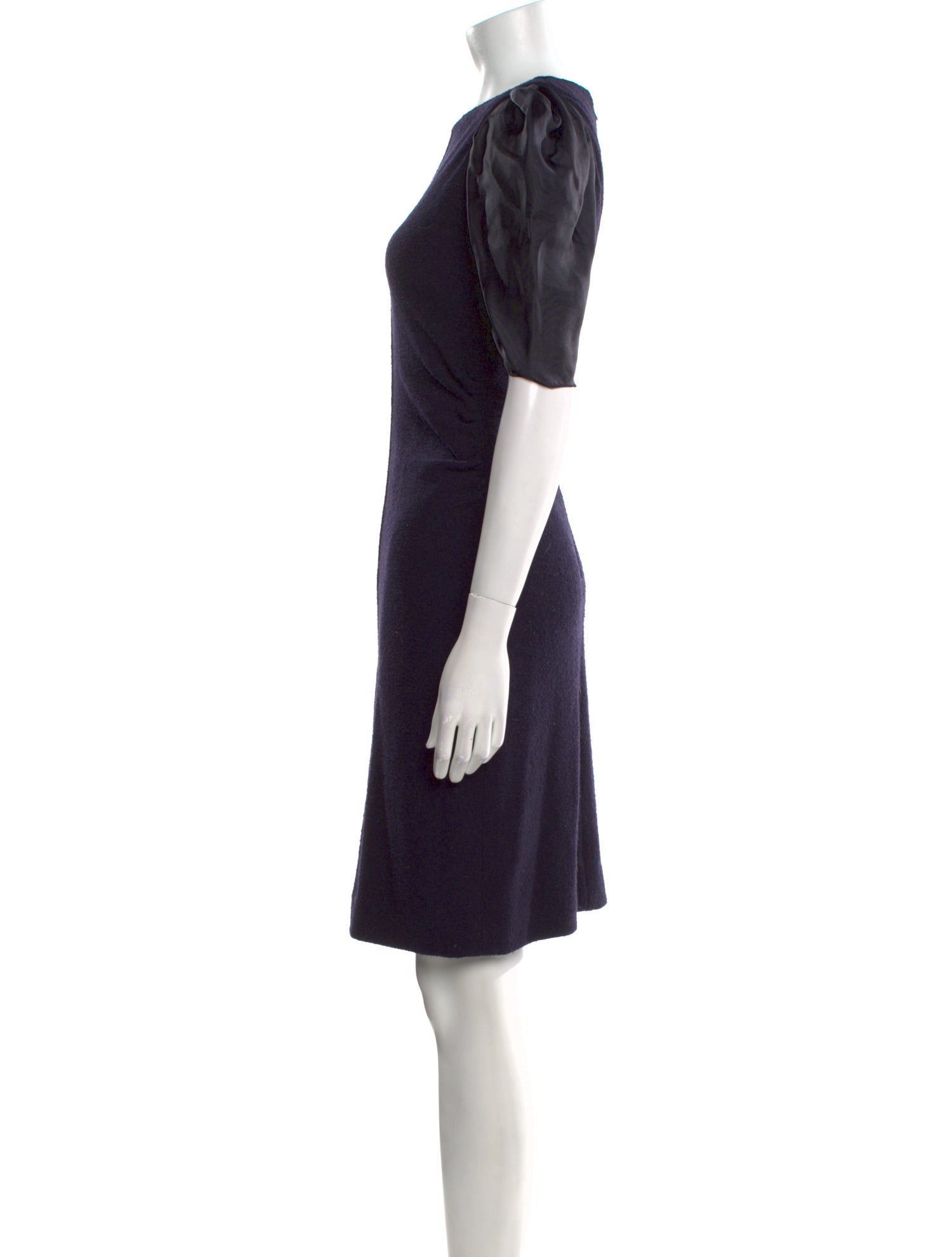Nina Ricci Wool Knee-Length Dress