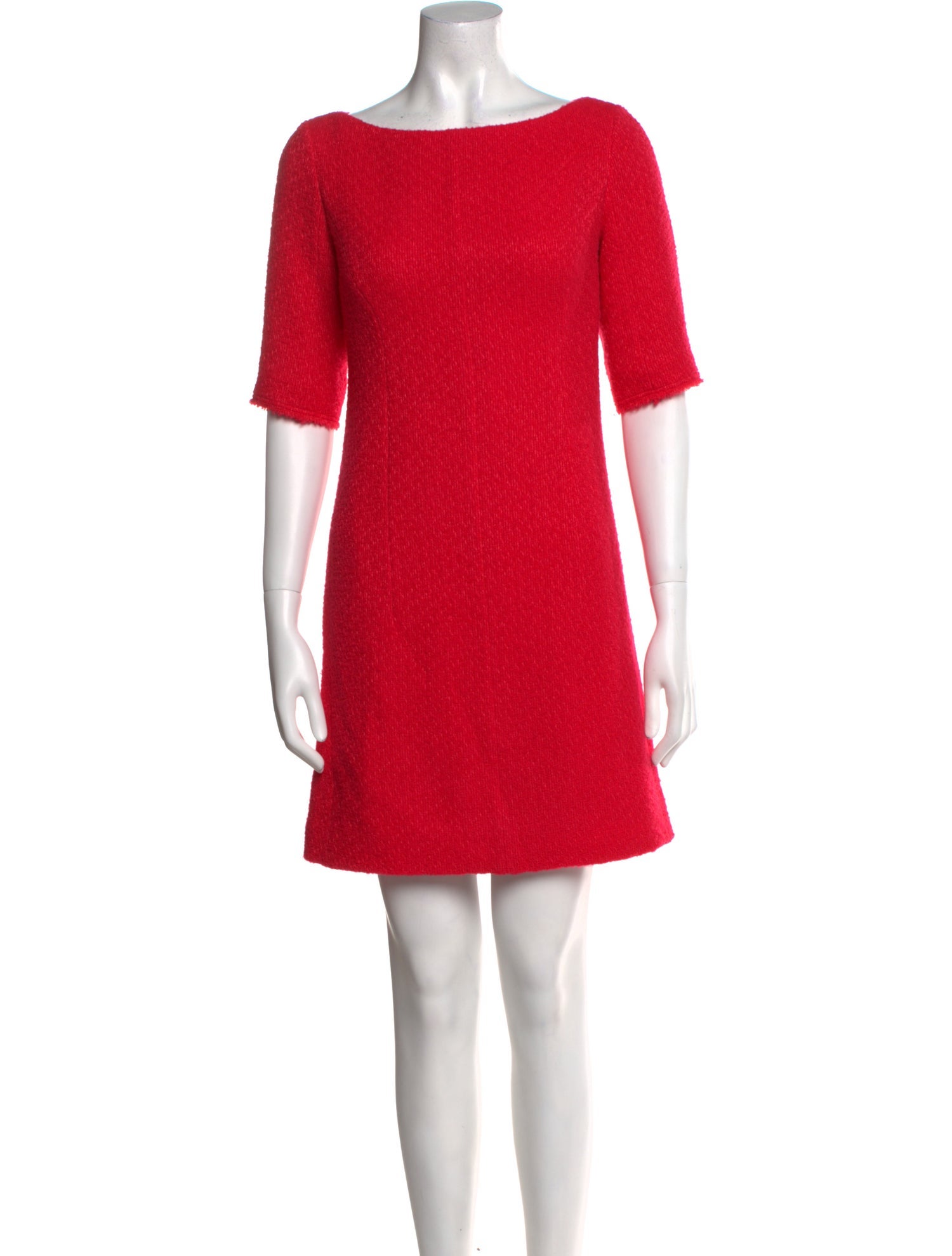 Nina Ricci Bateau Neckline Mini Dress
