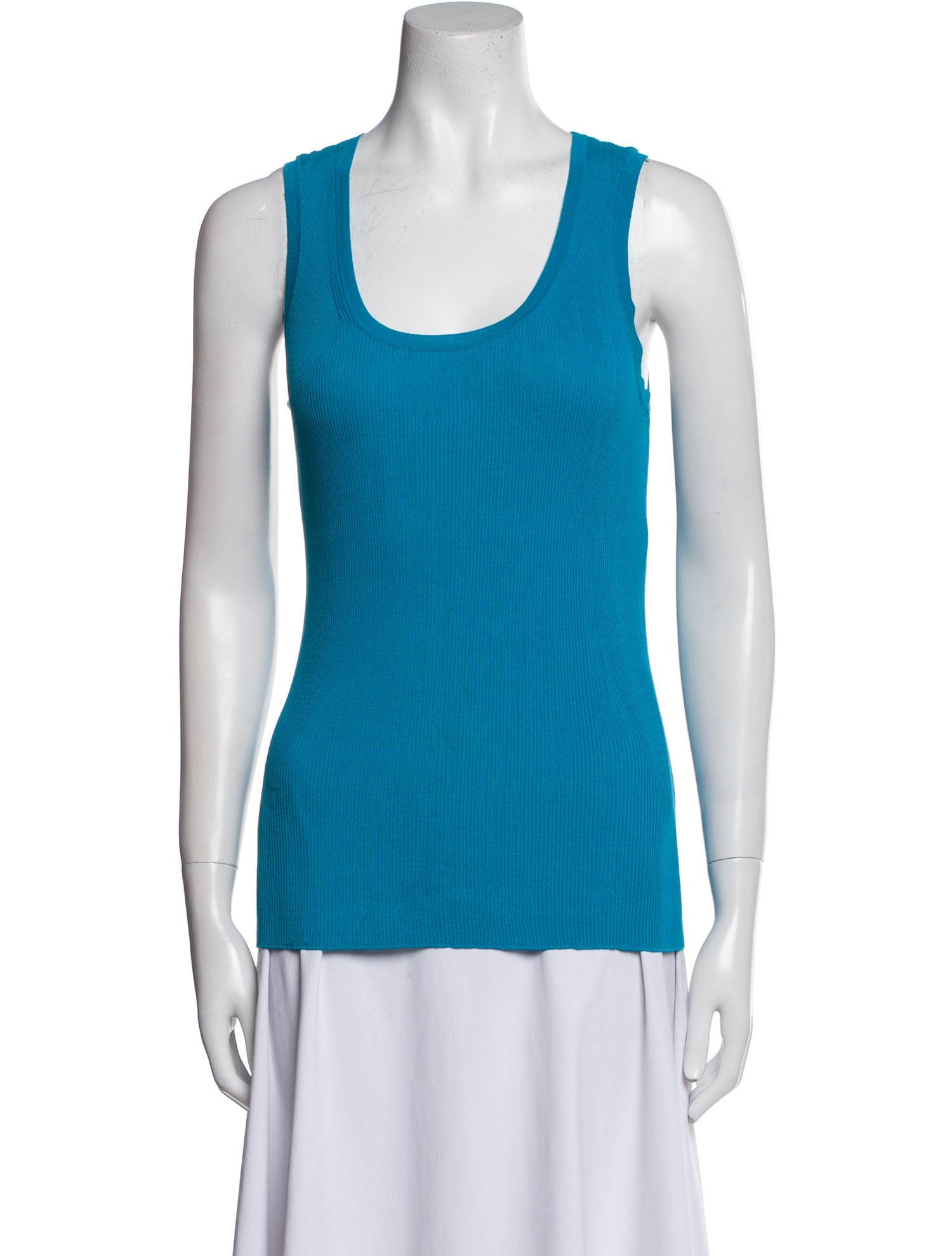 Nina Ricci Scoop Neck Sleeveless Top