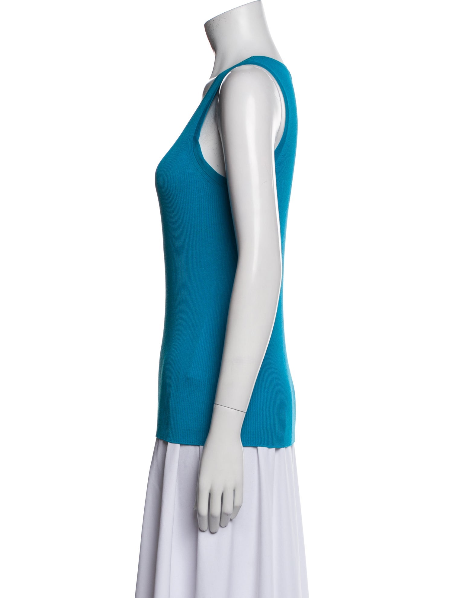 Nina Ricci Scoop Neck Sleeveless Top