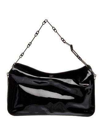 Nina Ricci Patent Leather Top Handle Bag