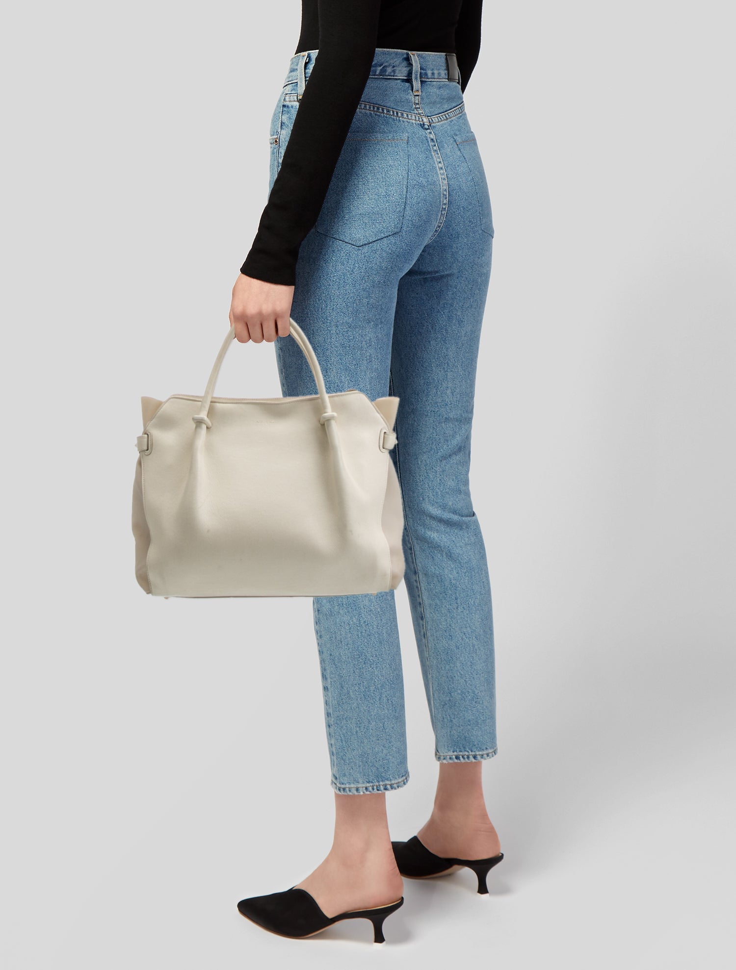 Nina Ricci Leather Top Handle Bag