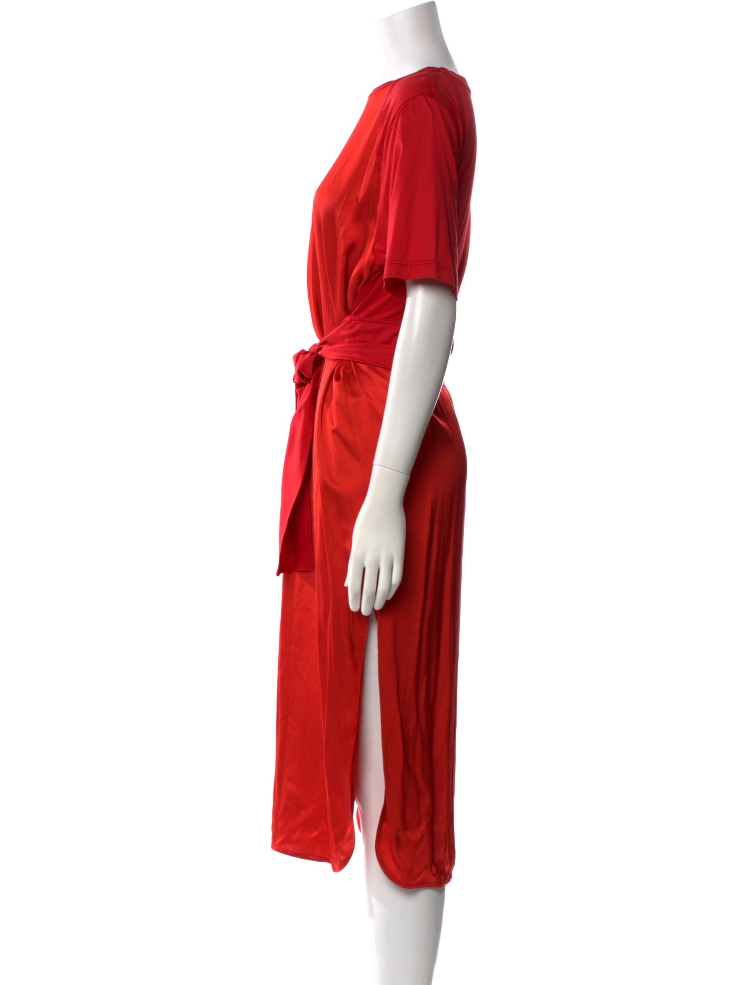 Nina Ricci Bateau Neckline Midi Length Dress