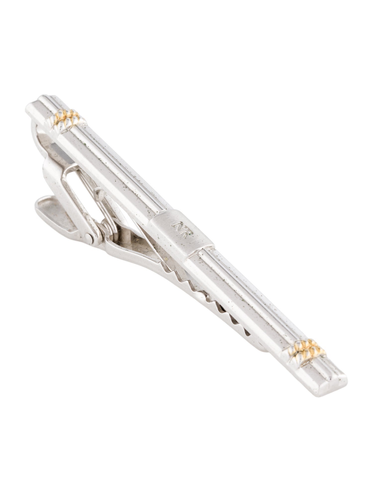 Nina Ricci Two-Tone Tie Clip