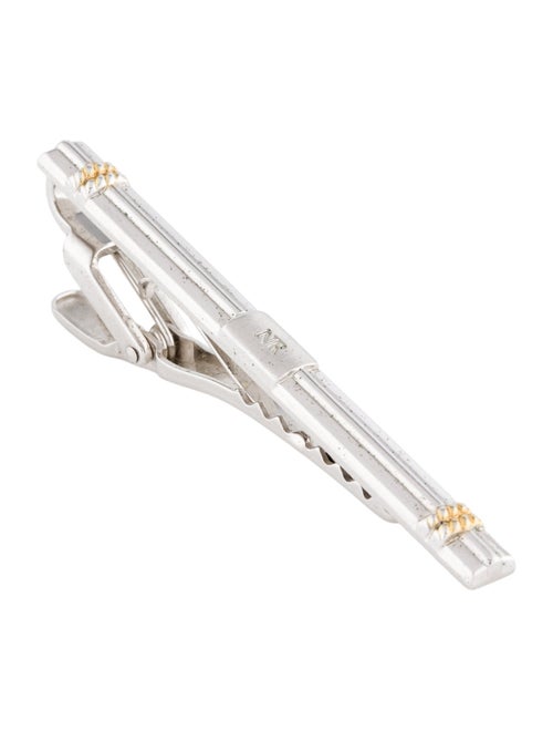 Nina Ricci Two-Tone Tie Clip