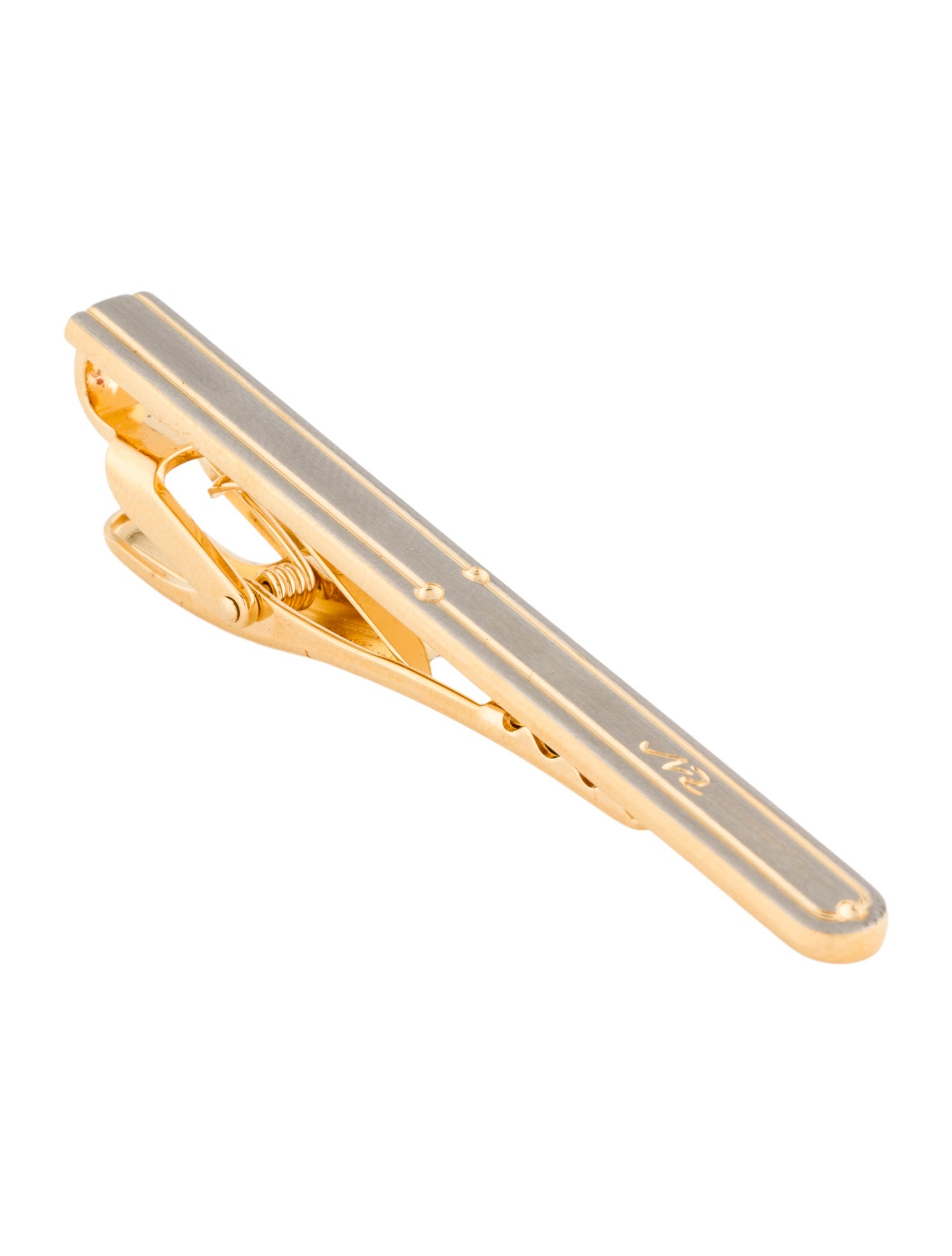 Nina Ricci Two-Tone Tie Clip