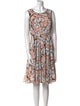 Nina Ricci Silk Knee-Length Dress