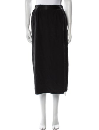 Nina Ricci Silk Midi Length Skirt