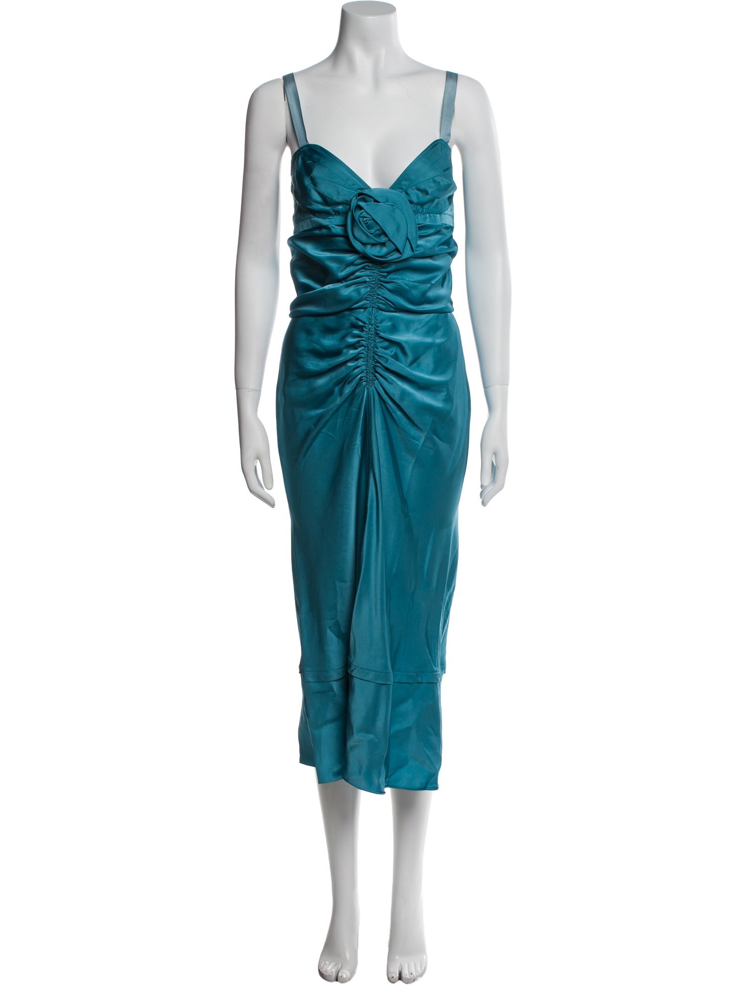 Nina Ricci Cowl Neck Long Dress