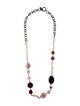 Nina Ricci Faux Pearl & Bead Strand Necklace