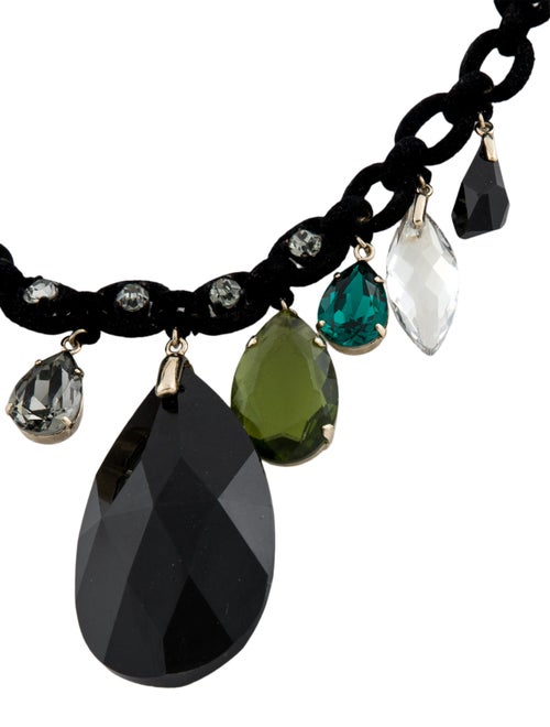 Nina Ricci Acrylic Collar Necklace