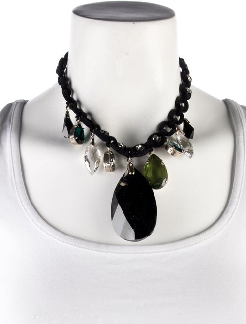 Nina Ricci Acrylic Collar Necklace