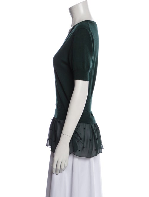 Nina Ricci Cashmere V-Neck T-Shirt