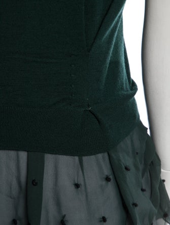 Nina Ricci Cashmere V-Neck T-Shirt