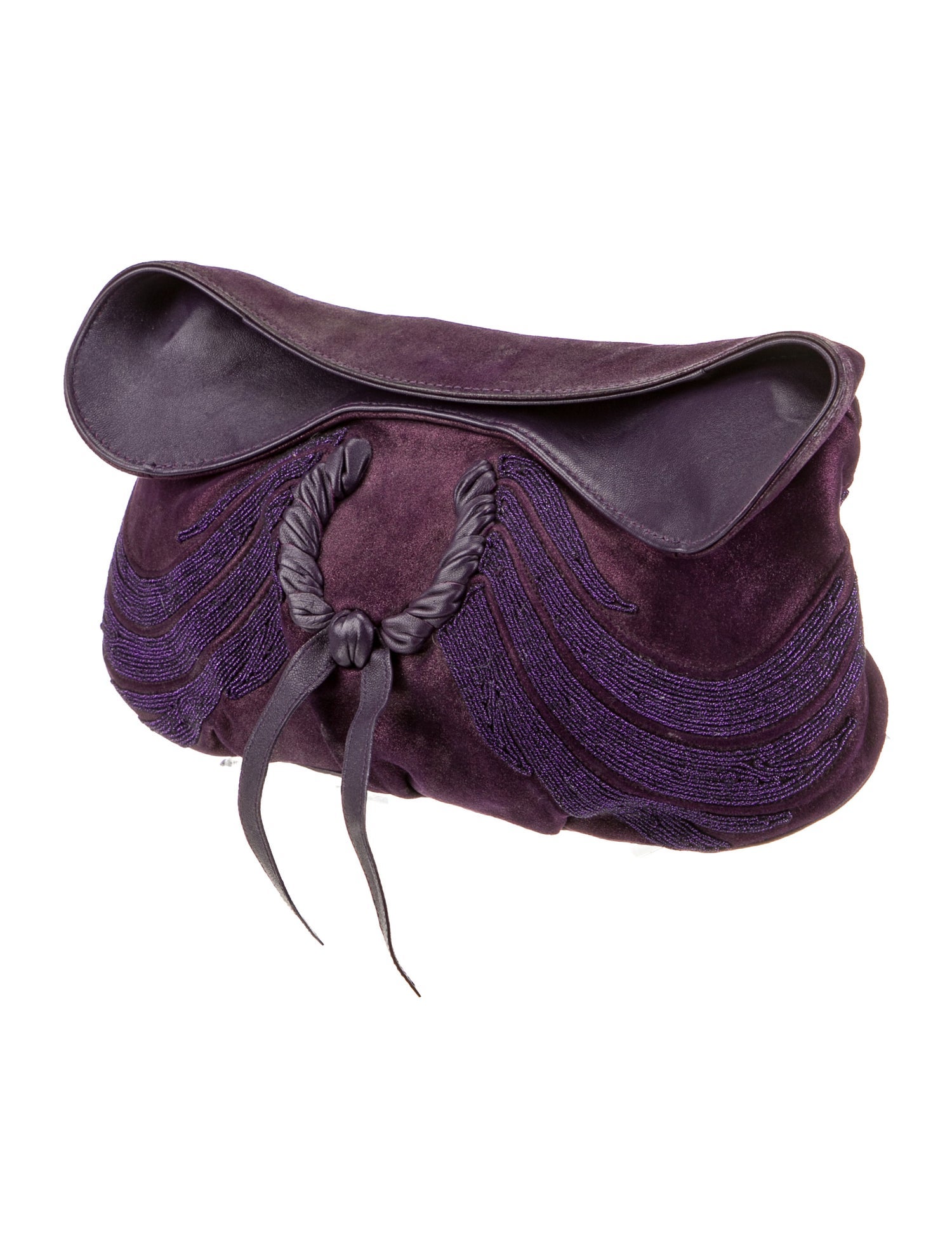 Nina Ricci Suede Evening Bag