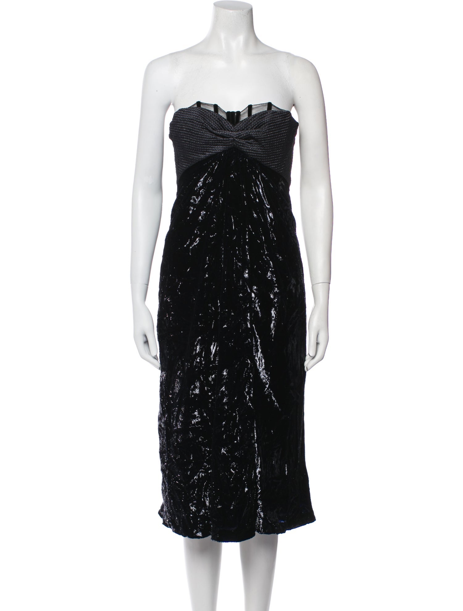 Nina Ricci Strapless Mini Dress