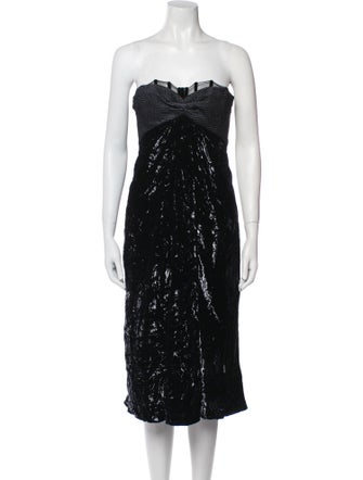 Nina Ricci Strapless Mini Dress