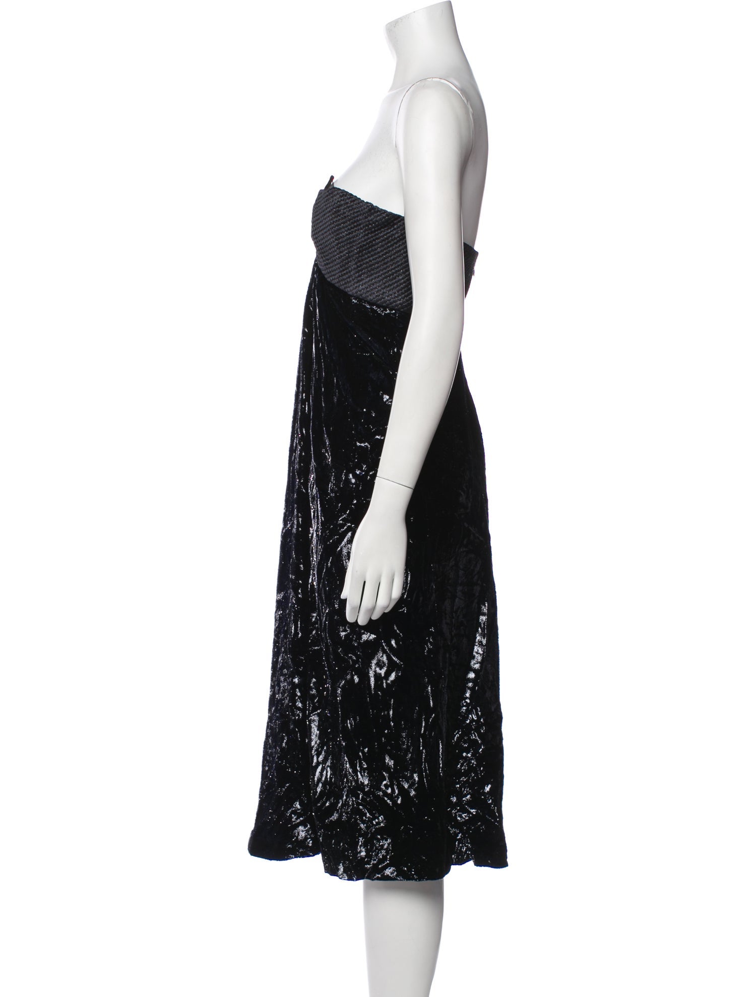 Nina Ricci Strapless Mini Dress