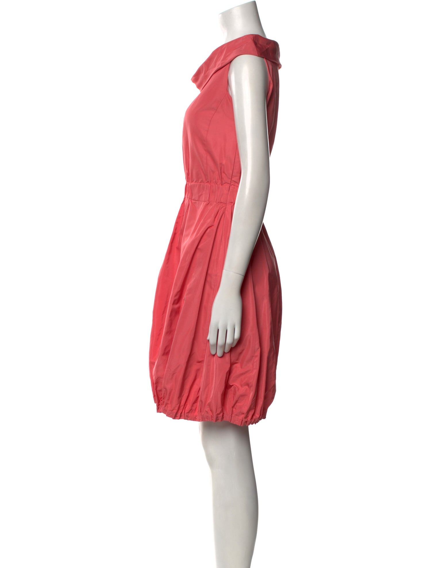 Nina Ricci Cowl Neck Mini Dress