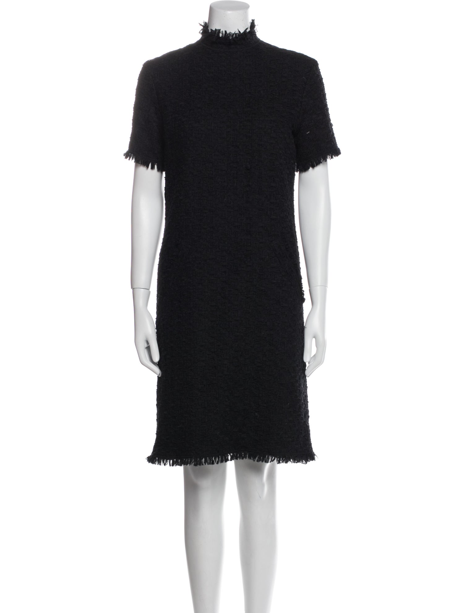 Nina Ricci Virgin Wool Knee-Length Dress