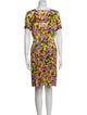 Nina Ricci Silk Knee-Length Dress