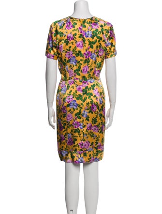 Nina Ricci Silk Knee-Length Dress