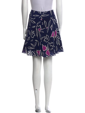 Nina Ricci Silk Mini Skirt