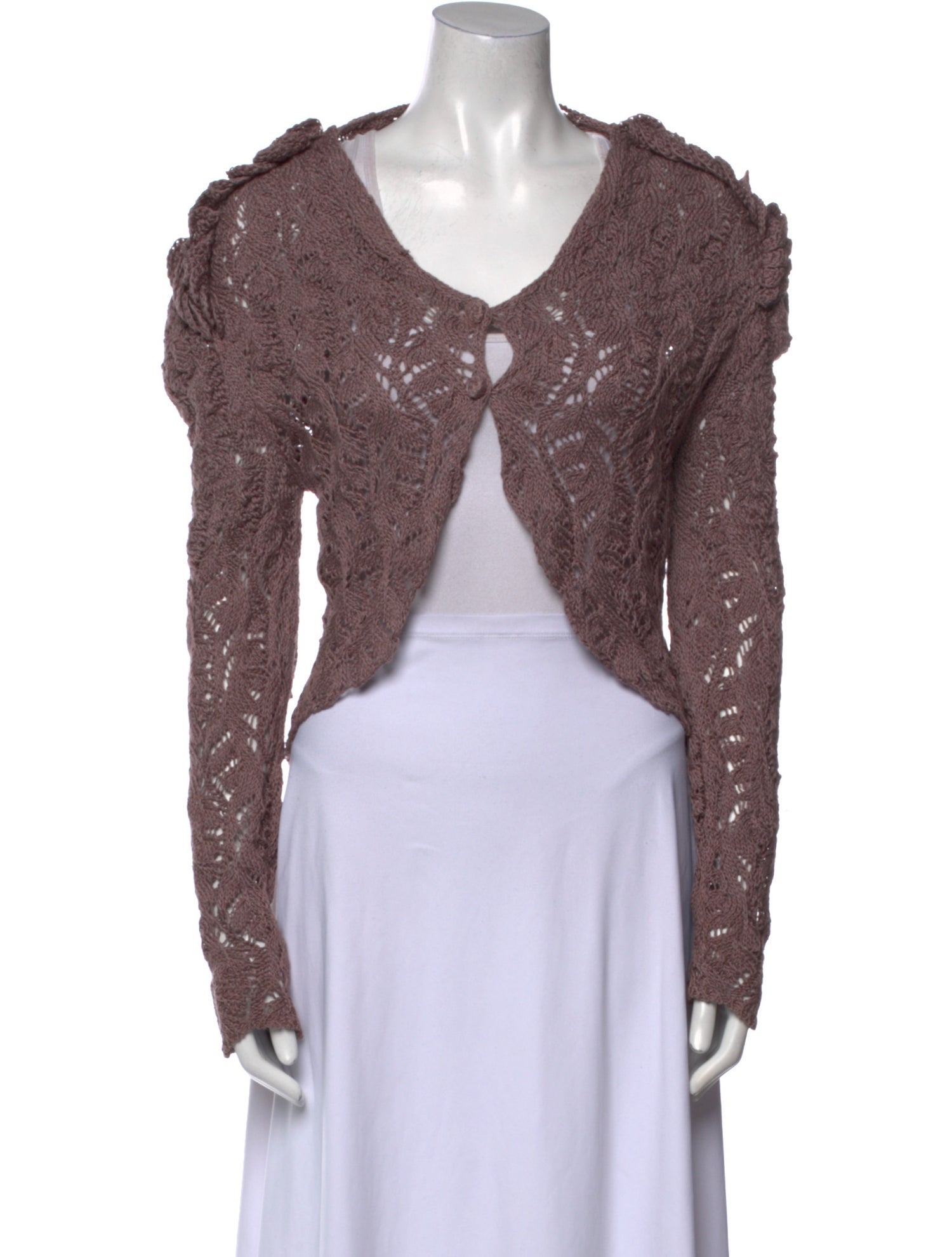 Nina Ricci Silk Scoop Neck Sweater