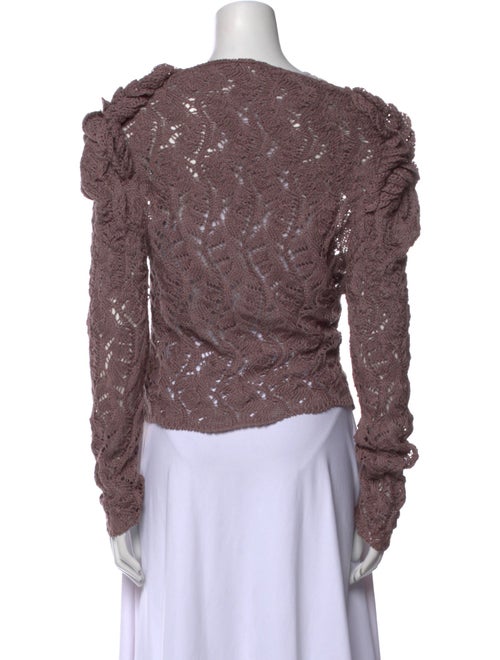 Nina Ricci Silk Scoop Neck Sweater