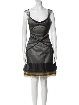 Nina Ricci Silk Knee-Length Dress