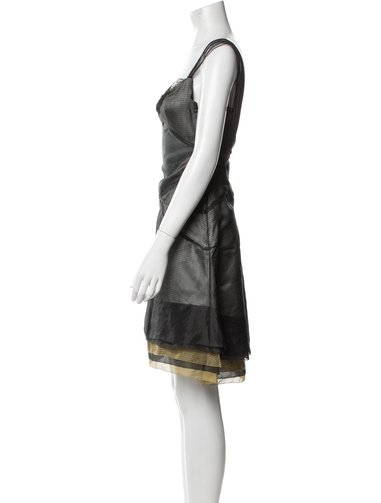 Nina Ricci Silk Knee-Length Dress