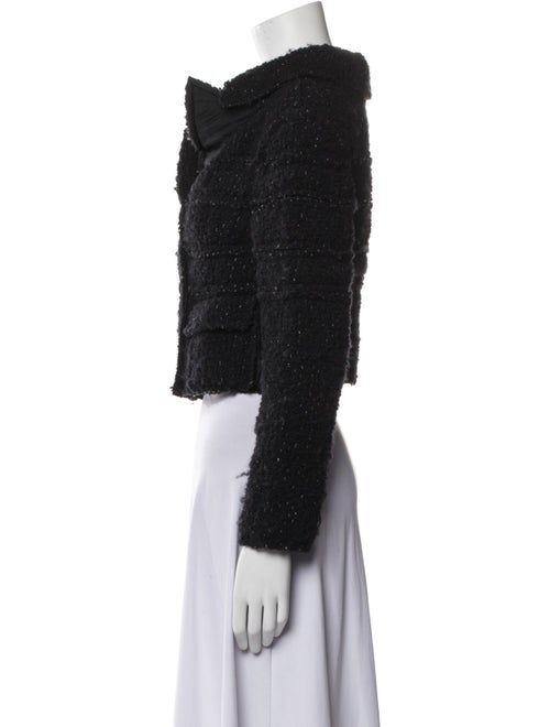 Nina Ricci Virgin Wool Tweed Pattern Evening Jacket