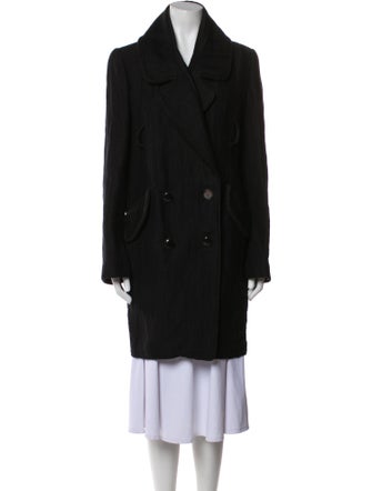 Nina Ricci Linen Peacoat
