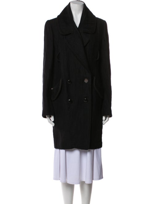 Nina Ricci Linen Peacoat