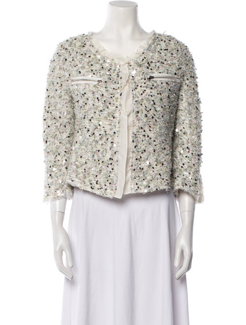 Nina Ricci Tweed Pattern Evening Jacket