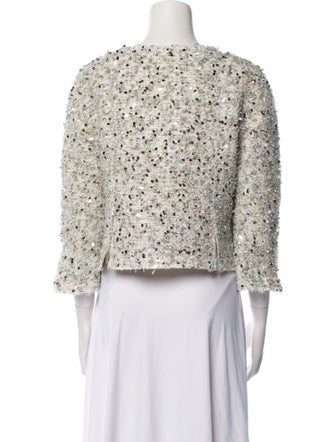 Nina Ricci Tweed Pattern Evening Jacket