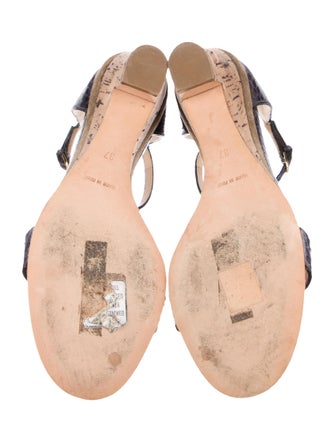 Nina Ricci Suede Sandals