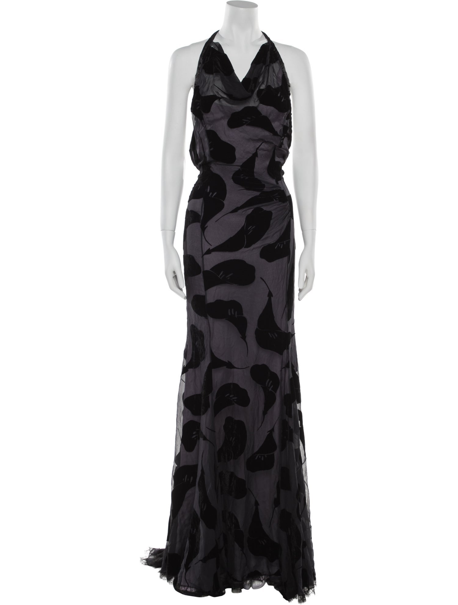 Nina Ricci Printed Long Dress
