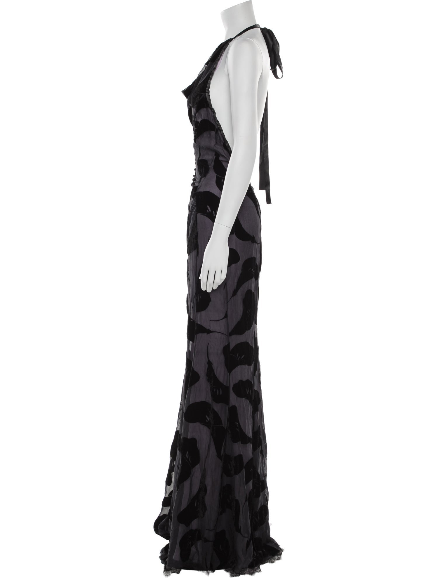 Nina Ricci Printed Long Dress