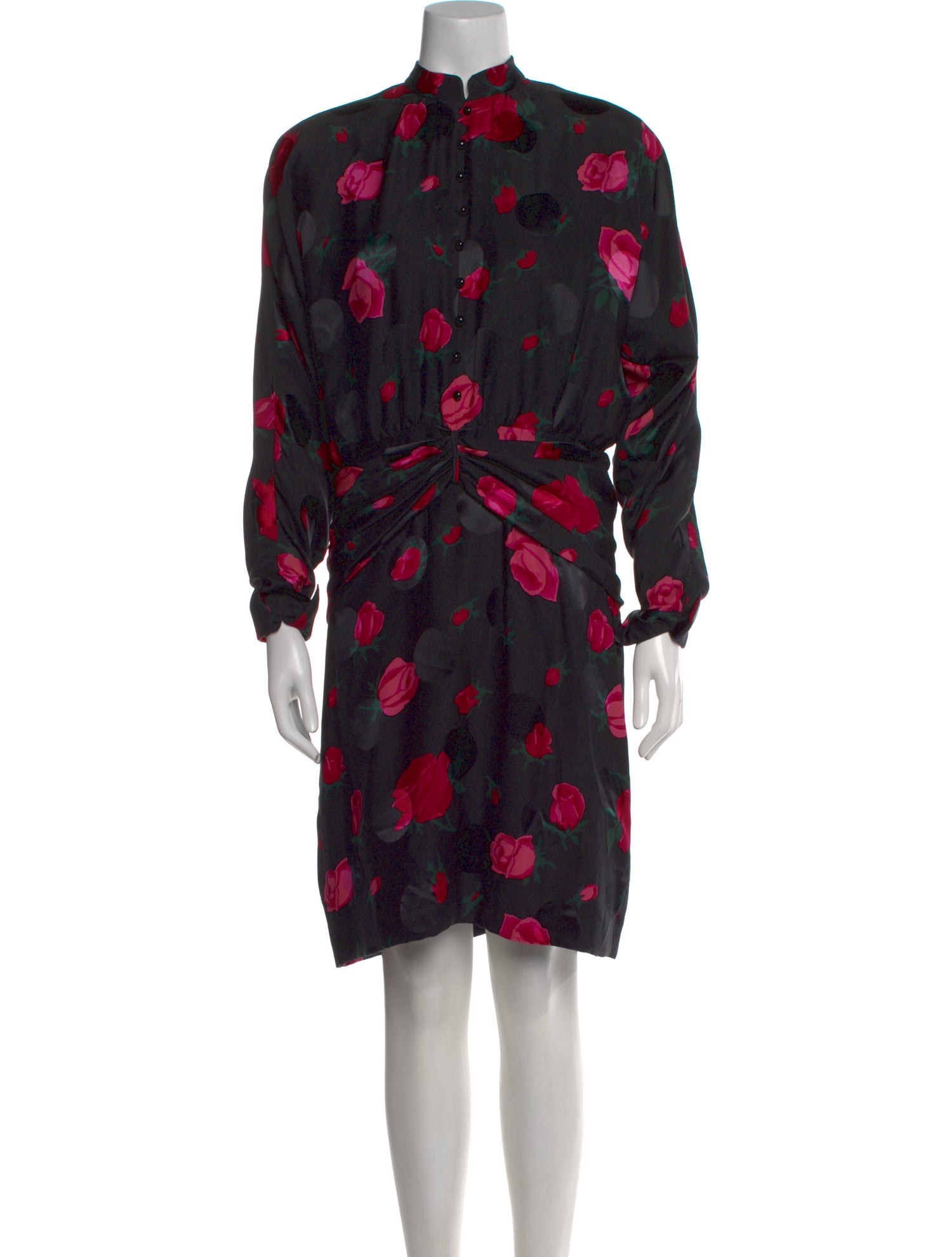 Nina Ricci Silk Knee-Length Dress