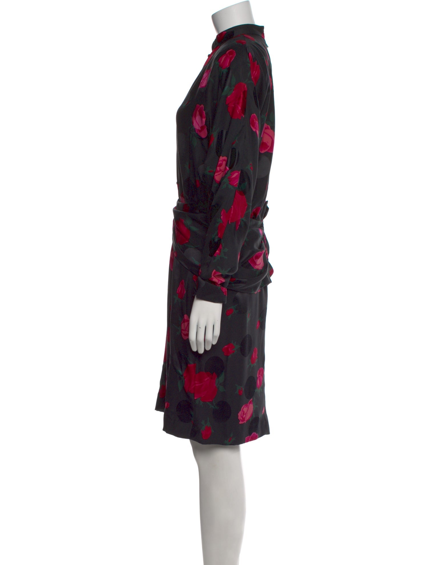 Nina Ricci Silk Knee-Length Dress