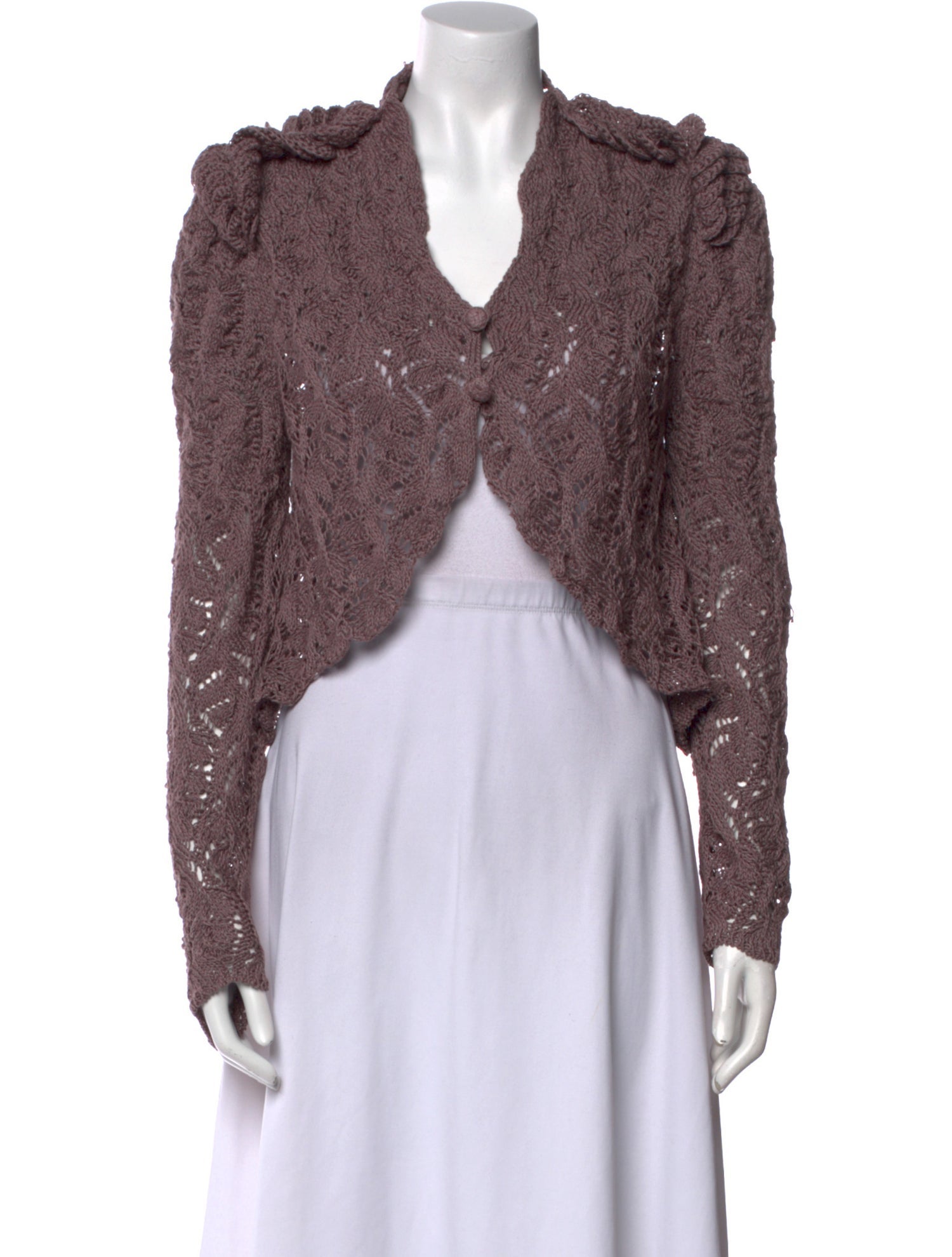 Nina Ricci Silk V-Neck Sweater