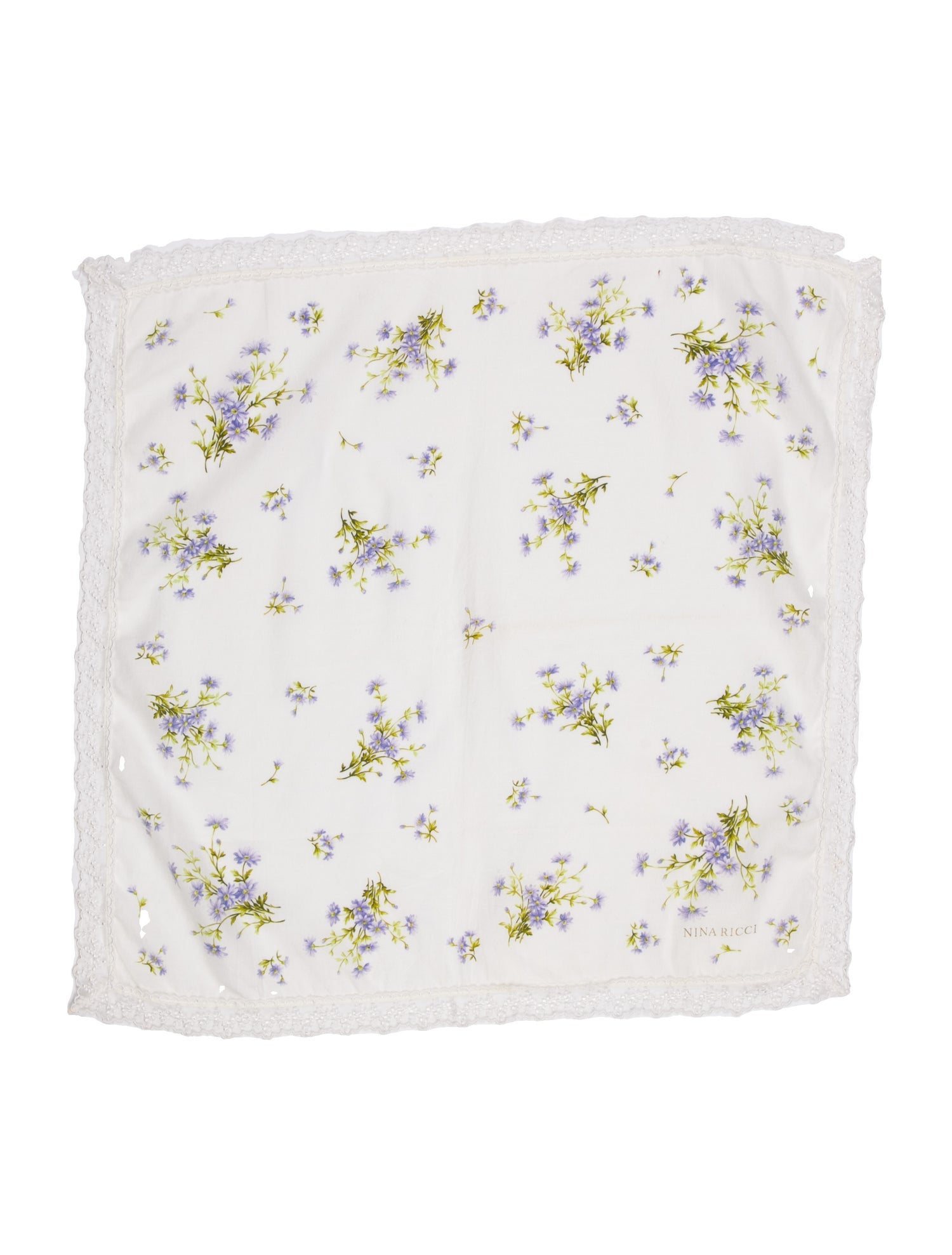 Nina Ricci Floral Print Scarf