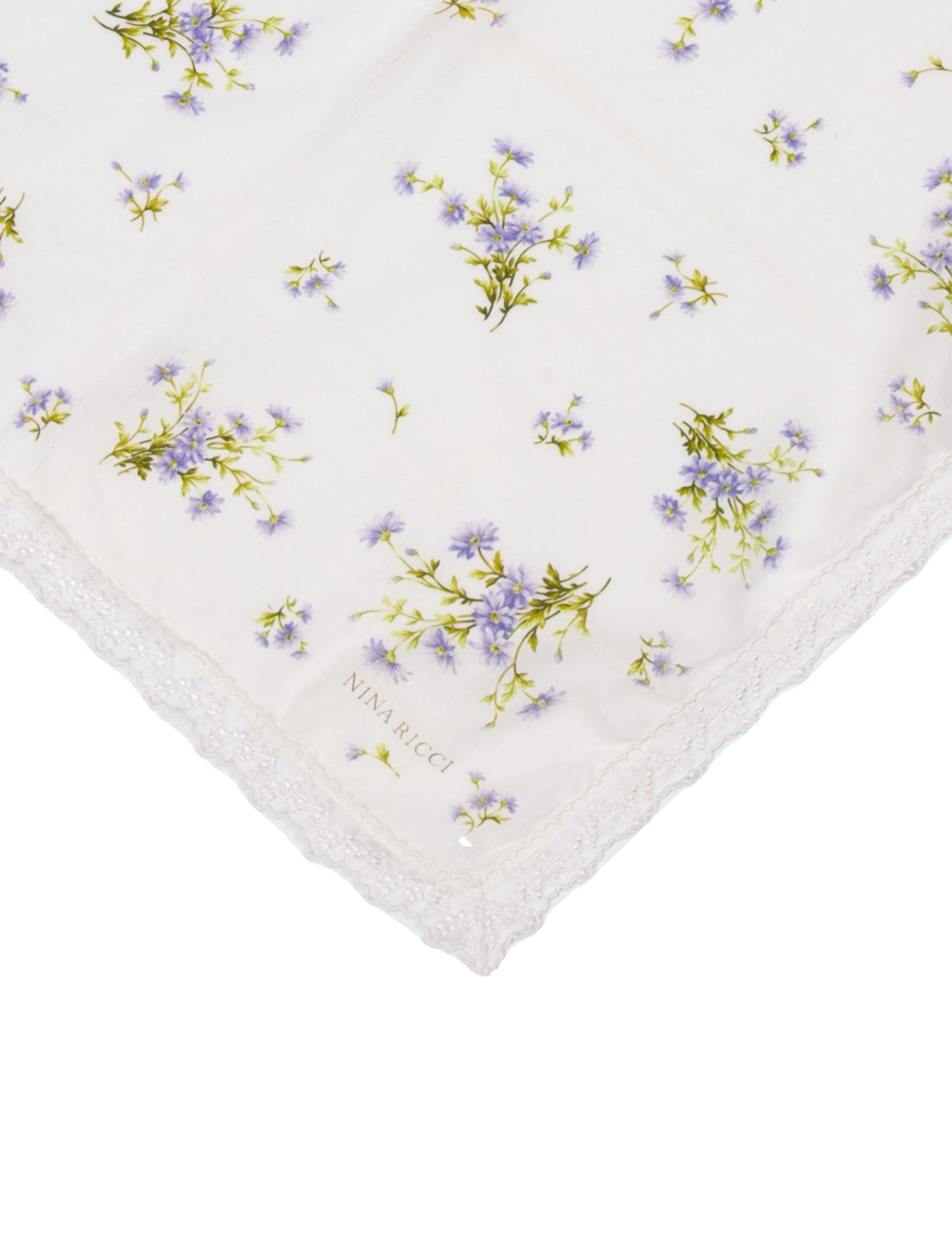 Nina Ricci Floral Print Scarf