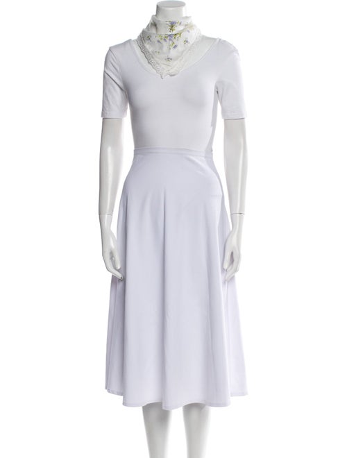 Nina Ricci Floral Print Scarf