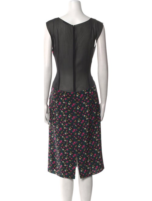 Nina Ricci Silk Knee-Length Dress