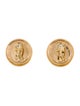 Nina Ricci Resin Clip-On Earrings