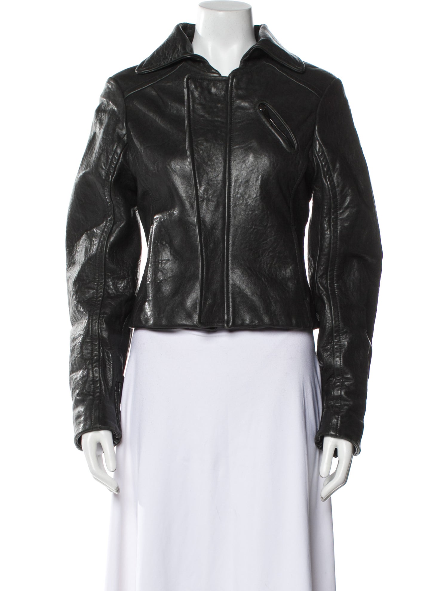 Nina Ricci Leather Biker Jacket